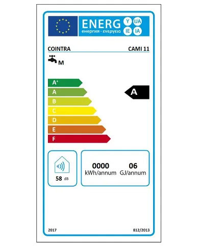 Calentador atmosférico Low NOX Bajas emisiones Gas butano CAMI 11