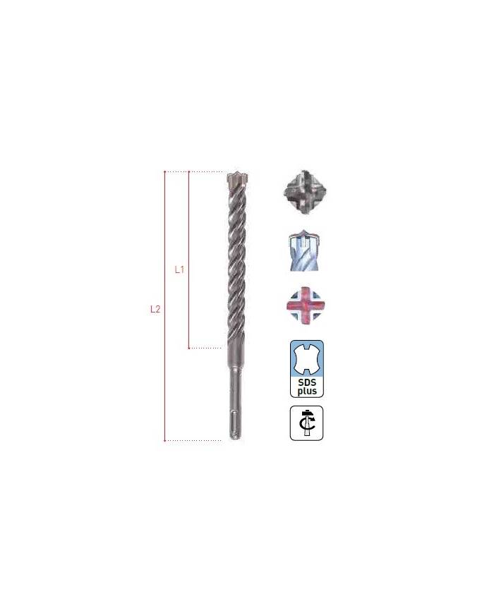 Broca de hormigon 10x160mm SDS